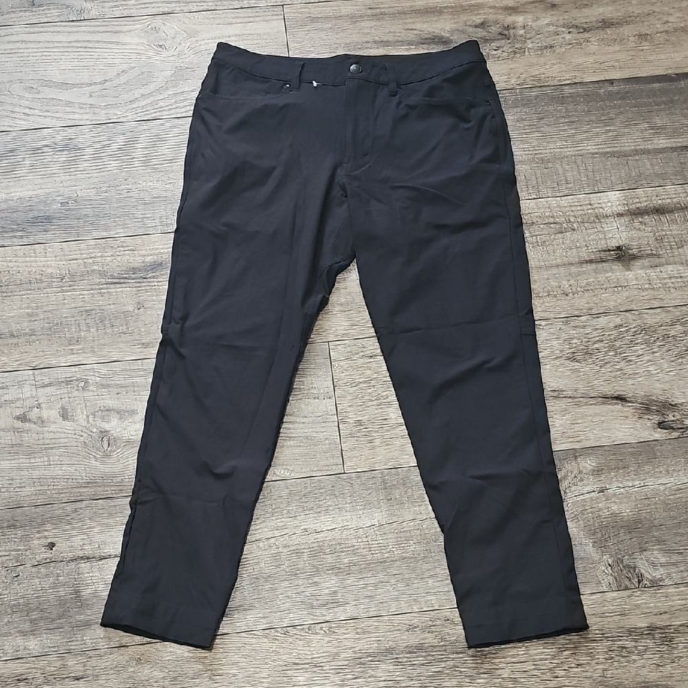 Lululemon Pants Mens 32 Black ABC Slim Fit Pant Actual